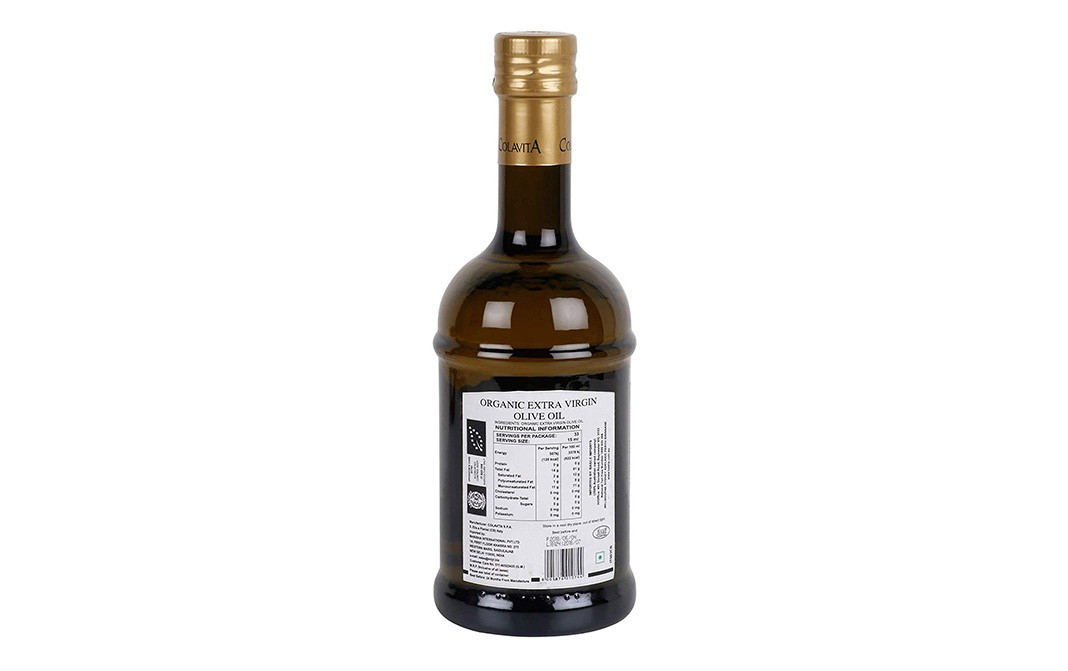 Colavita Organic Extra Virgin Olive Oil    Glass Bottle  500 millilitre